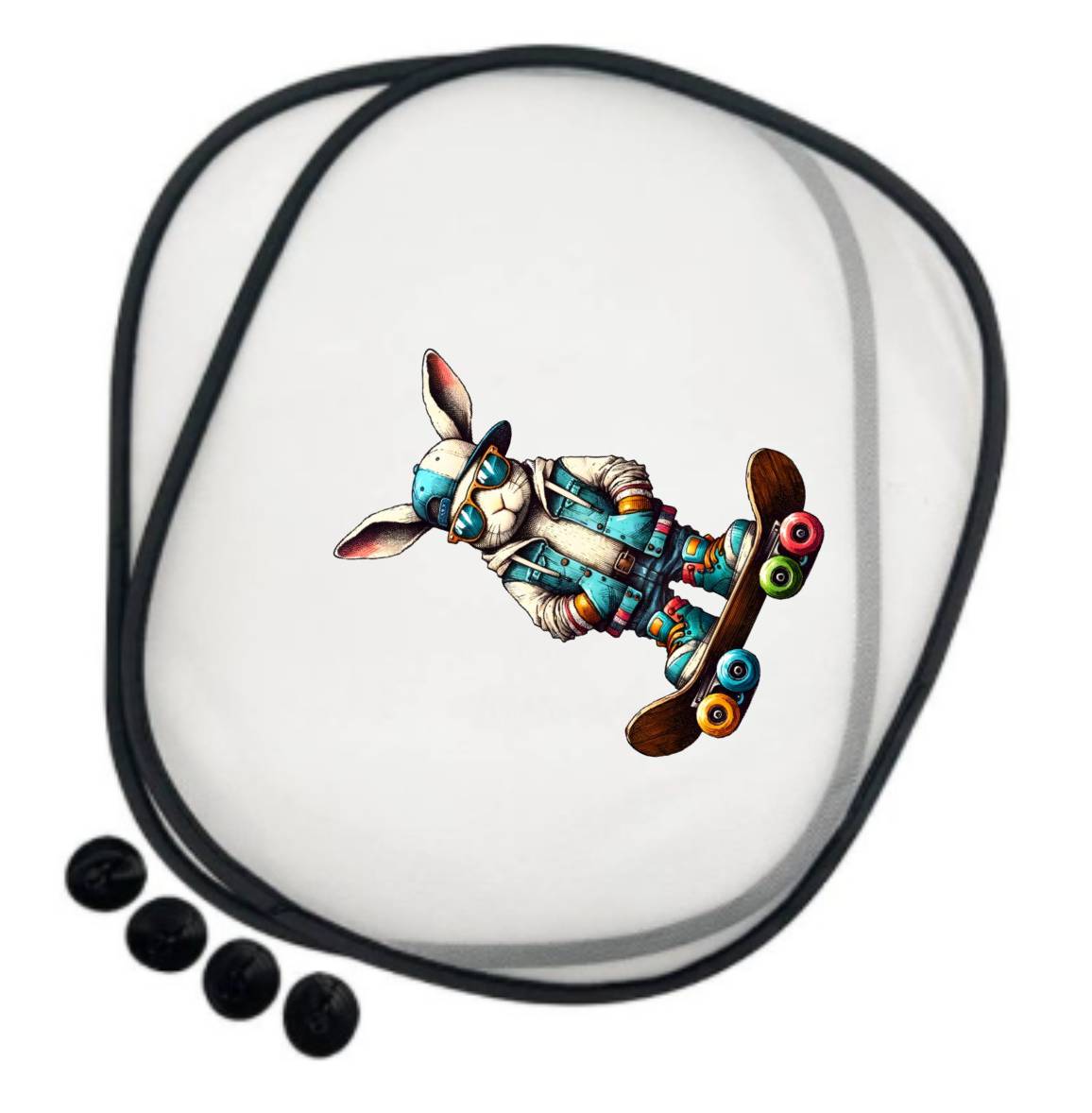Car sun visor - Cool Bunny